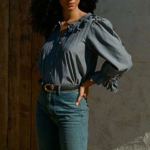 Doen chambray Hickory top